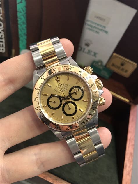 rolex daytona yellow gold zenith|rolex daytona 16520 winner 1992.